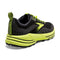 BROOKS MEN'S, CASCADIA 16 TRAIL RUNNING SHOE, SIZE 8 US, 7 UK - BLACK/EBONY - Like New