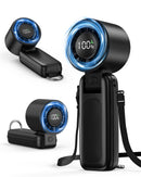 EOBOYA 4 IN 1 HANDHELD PORTABLE TURBO FOLDABLE 6-SPEED, F20, BLACK - Like New