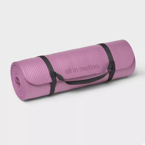 ALL IN MOTION PREMIUM FITNESS MAT 15MM - ALL IN MOTION™ - VIOLET - Like New
