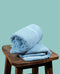 BROOKLYN LINEN COTTON BATH TOWELS | 22X44 | PACK OF 6 - AQUA - Brand New