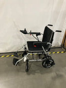 POWET ELECTRIC WHEELCHAIRS FOR ADULTS LIGHTWEIGHT FOLDABLE 38LBS - BLACK SILVER - Like New