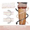 HELIMIX 28OZ SHAKER WATER BOTTLE - MONOCHROMATIC NUDE - Brand New