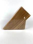 WUSTHOF 9 SLOT KNIFE BLOCK ACACIA WOOD - BROWN - Brand New
