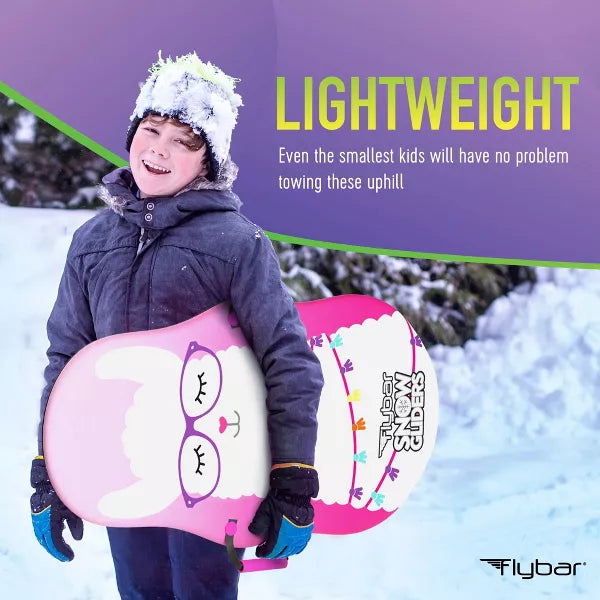 FLYBAR 36" FOAM SLED LLAMA - PINK - LLAMA PINK - Brand New