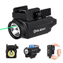 OLIGHT BALDR S Compact Rail Mount Green Beam White LED Combo BATTERY - BLACK - Like New