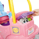 LITTLE TIKES PRINCESS HORSE AND CARRIAGE PEDAL PUSH RIDING TOY - PINK - Like New