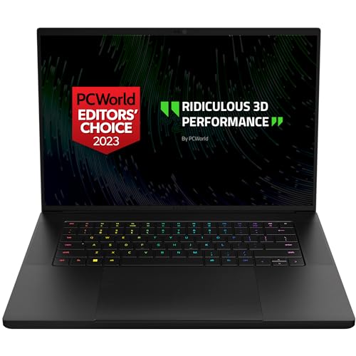 Razer Blade 16 Gaming-Laptop 16" QHD+ i9-13950HX 16GB 1TB RTX 4060 - Black - Like New