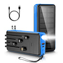 boogostore Portable Charger Wall Plug 30000mAh 22.5W PS-160-BLUE - Blue - Like New