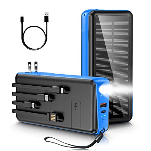 boogostore Portable Charger Wall Plug 30000mAh 22.5W PS-160-BLUE - Blue - Like New