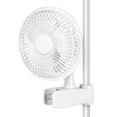 SIMPLE DELUXE CLIP FAN 6" GROW TENT FAN MONKEY FAN ADJUSTABLE 90° ANGles 15W-wt - Like New