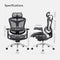 SIHOO Doro C300 Pro Ergonomic Office Chair with Ultra-Soft 6D Armrests - Black - Like New