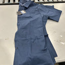 GALAXY BY HARVIC MEN'S SHORT SLEEVE DRESS SHIRT - SIZE: MEN 2XL - NAVY - Brand New