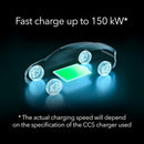 Lectron CCS Adapter Tesla Fast Charge CCS Chargers LEADPCCSTESLABLKUS - Black - Like New
