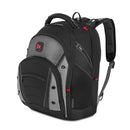 WENGER SYNERGY LAPTOP BACKPACK, FITS 16 INCH LAPTOP, BAG, 27305140 - BLACK/GRAY - Brand New