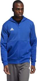 FQ0083 Adidas Team Issue Full Zip Men's Jacket Royal White L Like New