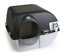 OMEGA PAW EL-RA15-1 ELITE ROLL ‘N CLEAN LITTER BOX REGULAR SIZE BLACK/GRAY - Like New