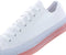 168569C CONVERSE CTAS CX OX UNISEX SHOES WHITE/WILD MANGO SIZE 11 - Like New