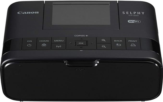 Canon Selphy CP1300 Wireless Compact Photo Printer AirPrint 2234C001 - Black Like New