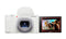SONY ZV-1 II VLOG CAMERA FOR CONTENT CREATORS AND VLOGGERS - WHITE - Like New