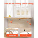 VEVOR WALL MOUNTED FOLDING TABLE 47.2" X 19.7" - WOOD - Like New