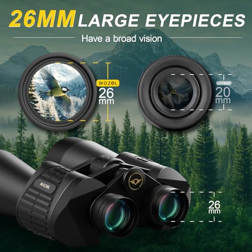 WOZEL 20x70 Binoculars for Adults High Powered - WOZEL HD Bird Binoculars Vuniya - Brand New