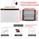 A3 Diamond Light Pad with Stand for Weeding Vinyl Drawing  B08QJHM5K7 - NEW - Brand New