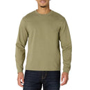 AMAZON ESSENTIALS MENS HEAVYWEIGHT RELAXED SLEEVE TEE BODN5Y LIGHT OLIVE XL - Brand New
