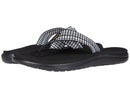 TEVA WOMEN'S VOYA FLIP FLOP BAR STREET WHITE MULTI SIZE 10 - Like New