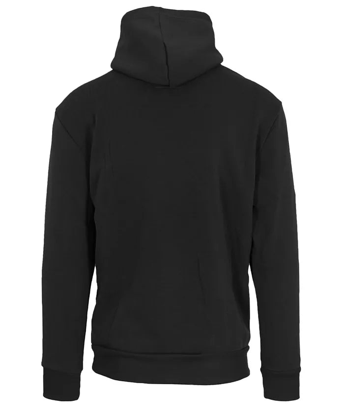 GALAXY BY HARVIC MEN'S HEAVYWEIGHT FLEECE-LINED HOODIE - MEDIUM - BLACK - H-9001 - Brand New