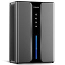 PTHRAOUTA 95OZ HOME DEHUMIDIFIER 950 SQ.FT QUIET DEHUMIDIFIER - BLACK - Like New