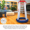 Franklin Sports NBA Alley-Hoop Kids Inflatable Toy Basketball Hoop Set - Like New