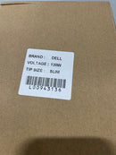 DELL 130W AC ADAPTER INPUT 100-200V 50-60HZ 2.5A OUTPUT 19.5V-6.67A - BLACK - Like New