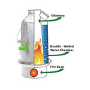 'Base Camp' Kelly Kettle 54fl.oz Stainless Steel Whistles When Boiled - Green - Brand New