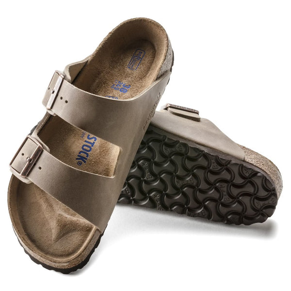 Birkenstock Unisex Arizona Sandals Tobacco Oiled Leather Size 39 Narrow - Like New