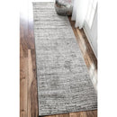 NULOOM SHERILL RUNNER CARPET 2 FT 6" X 12 FT BDSM01A-26012 - GRAY/IVORY - Like New