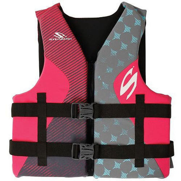 STEARNS ADULT HYDROPRENE VEST S/M PINK Like New