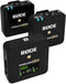 RODE Wireless Go II Dual Channel System Built-in Microphones RODEWIGOII - Black - Like New