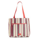 Vera Bradley Women's Ripstop Drawstring Family Tote Bag Bohemian Stripe One Size - Brand New