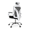 Hbada Ergonomic Office Chair High Back Desk Chair recliner Support - White - Brand New
