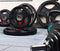 SIGNATURE FITNESS OLYMPIC 2-INCH CAST IRON PLATE WEIGHT PLATE - SF-RC25P - BLACK - Like New