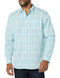 AMAZON ESSENTIALS MEN LONG-SLEEVE SLIM-FIT STRETCH POPLIN SHIRT MEN XL - BLUE - Brand New