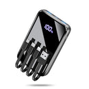 BINLI 50000MAH PORTABLE CHARGER 50% SMALLER POWER BANK NI4 - BLACK - Like New