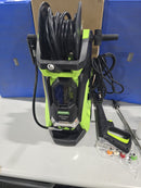 ELECTRIC PRESSURE WASHER, 3800PSI MAX 2.6GPM SMART HIGH PRESSURE - GREEN - Like New
