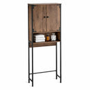 LANDIA HOME OVER THE TOILET BATHROOM ORGANIZER FOR STORAGE, RUSTIC- CVA6112U - Like New