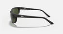 RAY BAN PREDATOR 2 RB2027 W1847 62-19 MATTE BLACK FRAME G-15 GREEN LENSES 62MM - Like New