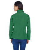TEAM 365 LADIES LEADER SOFT SHELL JACKET M SPORT DARK GREEN - M - Like New