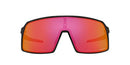 OO9406-2137 OAKLEY MEN'S SUTRO RECTANGULAR SUNGLASSES, FRAME:POLISHED BLACK - 37 - Like New
