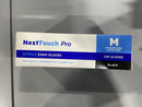 GENERIC NEXT TOUCH PRO NITRILE GLOVES EXAM, NON-STERILE MEDIUM, 100-CT - BLACK - Brand New
