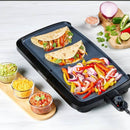 BLACK+DECKER 20" FAMILY-SIZED ELECTRIC GRIDDLE, 1500W - BLACK - Like New