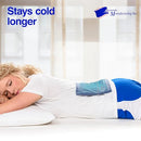 ACCURATE MANUFACTURING FLEXIBLE REUSABLE GEL PACKS FOR NECK, 9" X 12", BLUE - Brand New